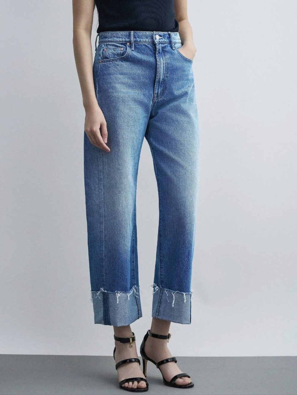Mother The Half-Pipe Ankle Cuff Fray